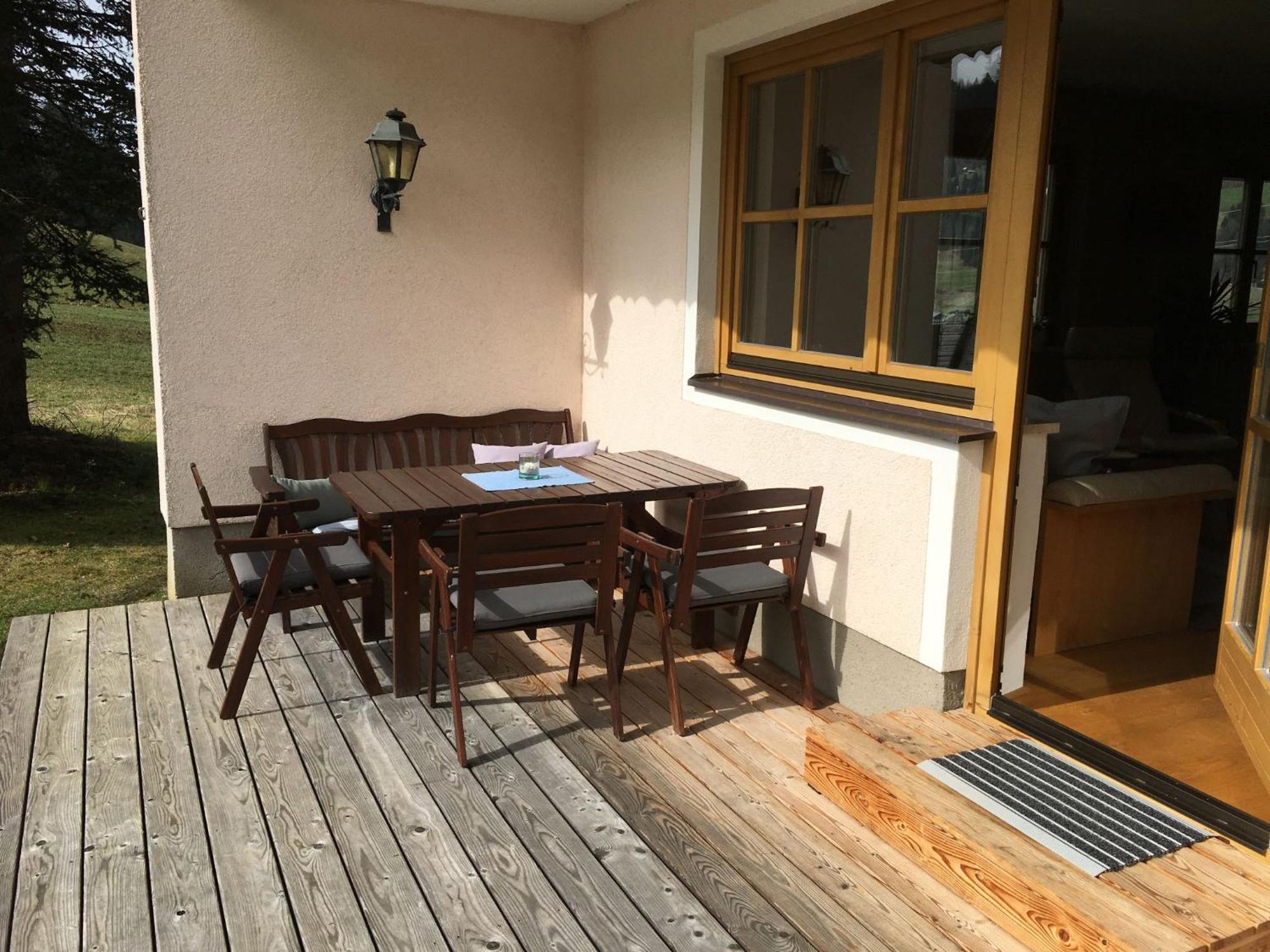 Ferienwohnung Schneckenhaus Dachstein West Russbach am Pass Gschütt Exterior foto